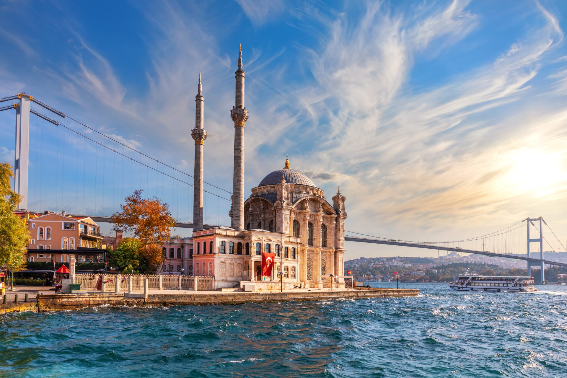 Ortakoy Mosque and the Bosphorus Bridge. (Photo: iStockphoto)