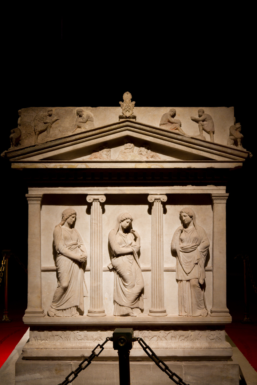 Sarcophagus in Istanbul Archaeological Museums (Photo: iStockphoto)