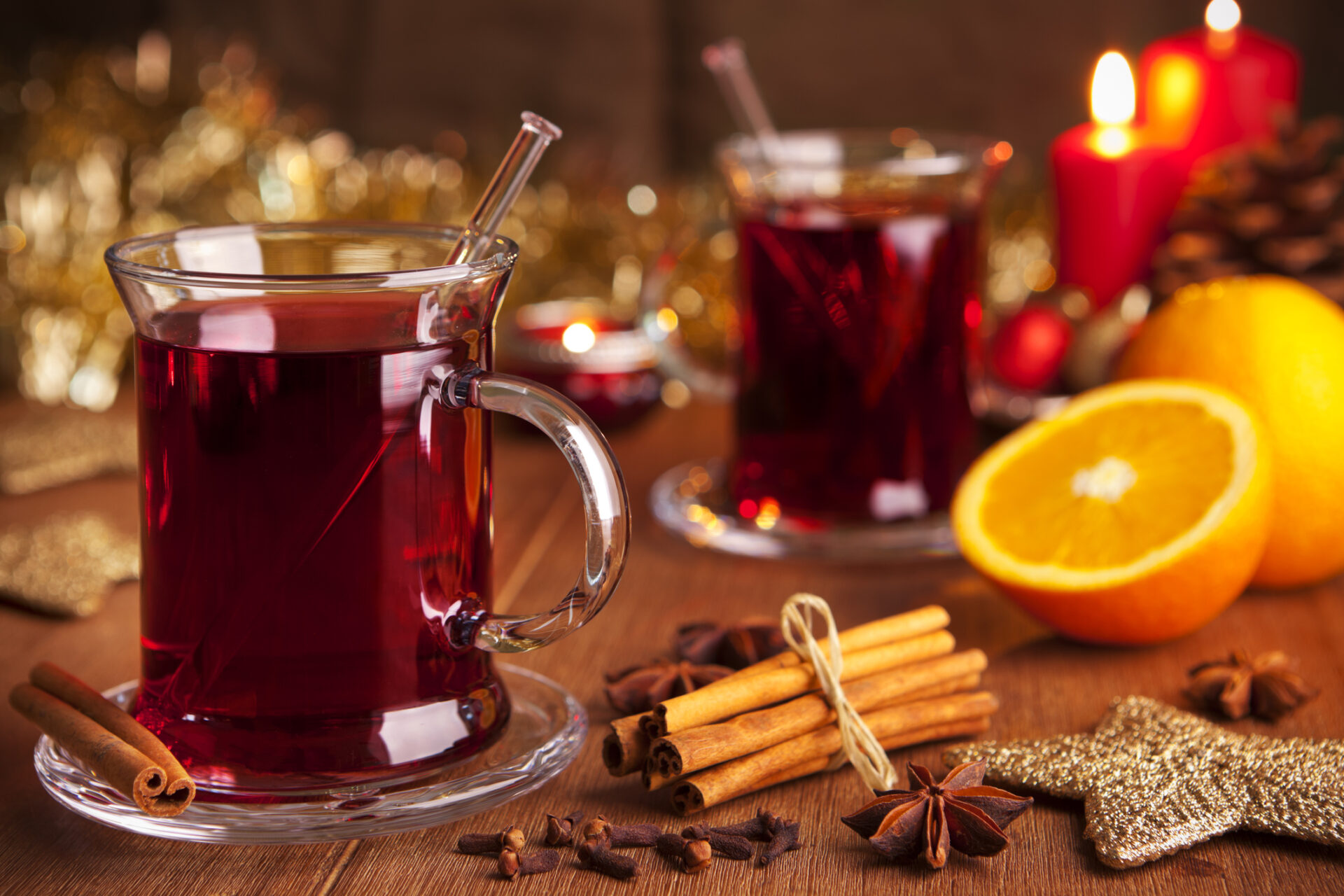 Glühwein, a hot winter drink with spices and oranges. (Photo: iStockphoto)