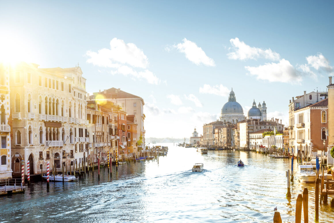 View from Accademia Bridge on Grand Canal in Venice. (Photo: istockphoto)