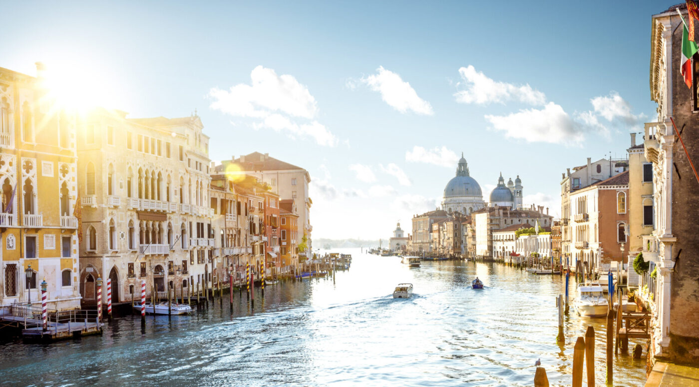 View from Accademia Bridge on Grand Canal in Venice. (Photo: istockphoto)