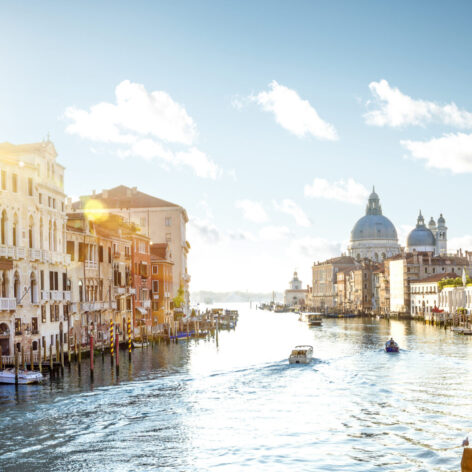 View from Accademia Bridge on Grand Canal in Venice. (Photo: istockphoto)