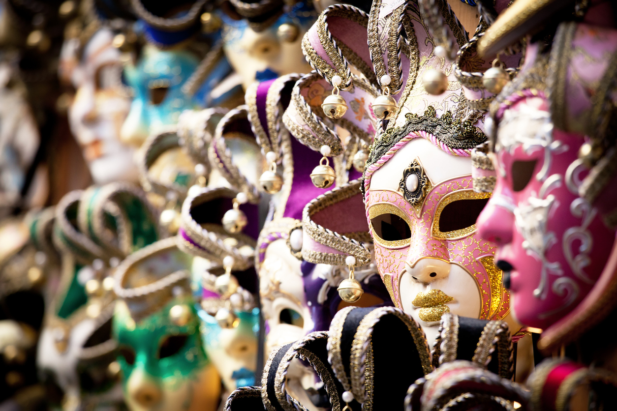 Venetian mask. (Photo: istockphoto)