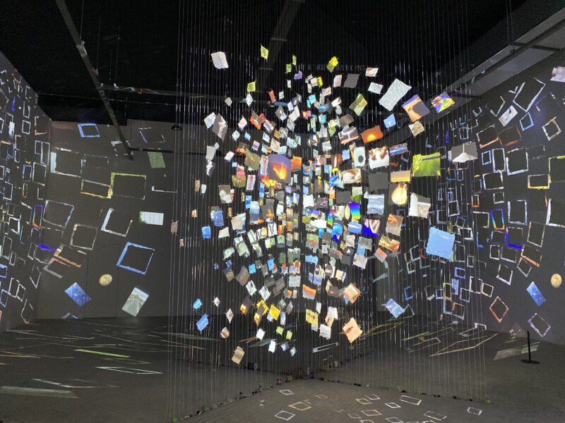 Pictures at an Exhibition, 2023 by Sarah Sze at Chiang Rai International Art Museum (CIAM) (Photo: Anya C.)