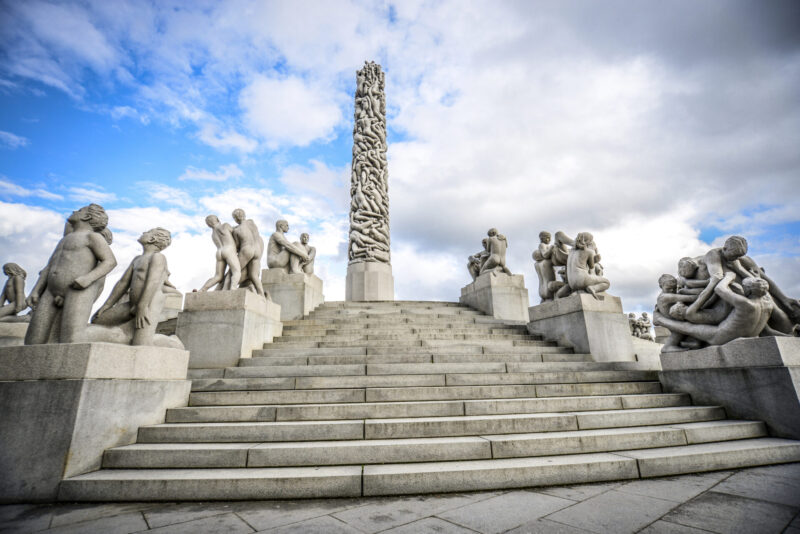Monolith, the most famous sculpture in Vigeland Sculpture Park (Photo: iStockphoto)