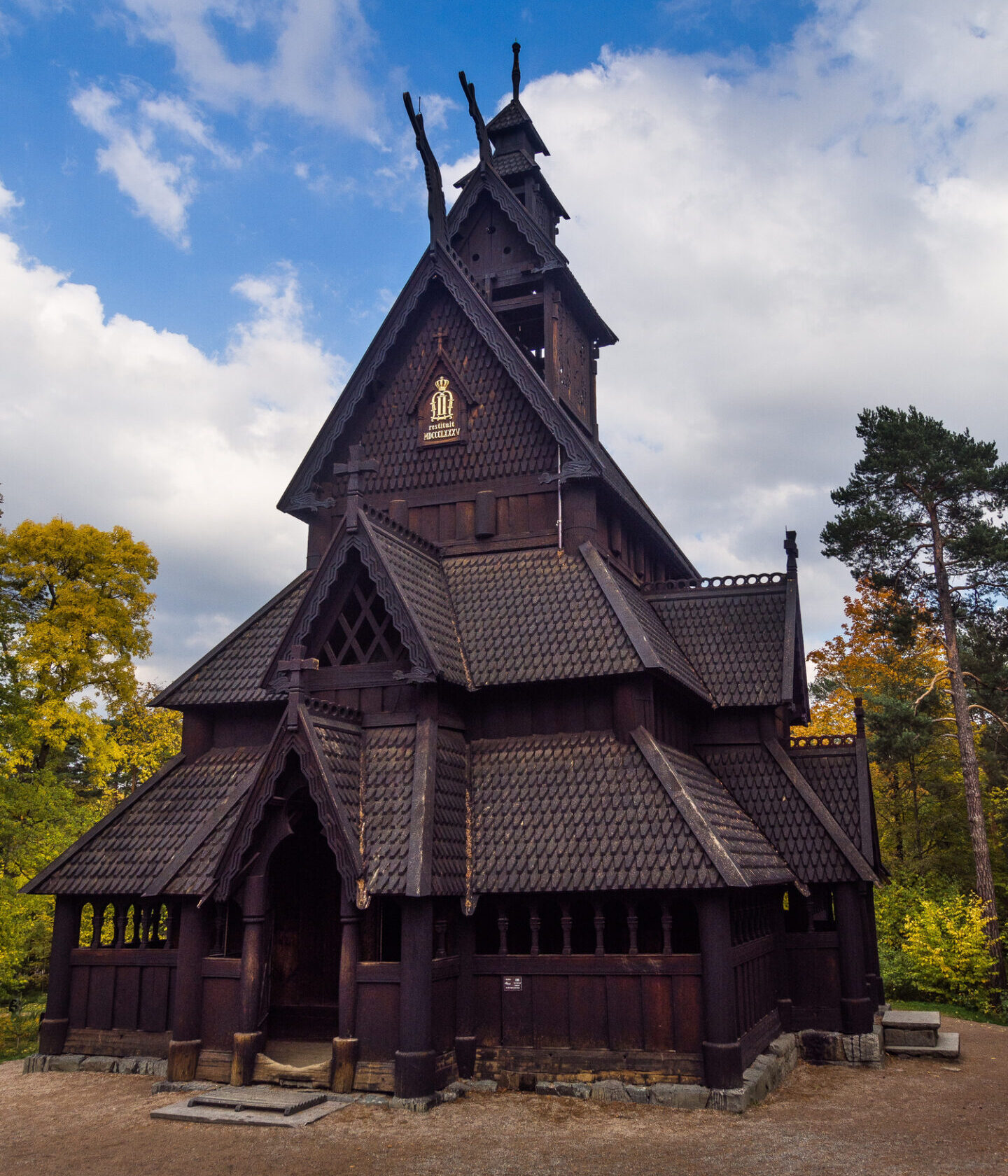 Ancient church inside Norsk Folkemuseum (Photo: iStockphoto)