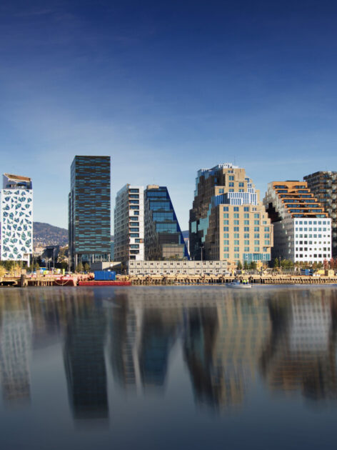 ย่านริมอ่าว Bjørvika (รูปภาพ: iStockphoto)