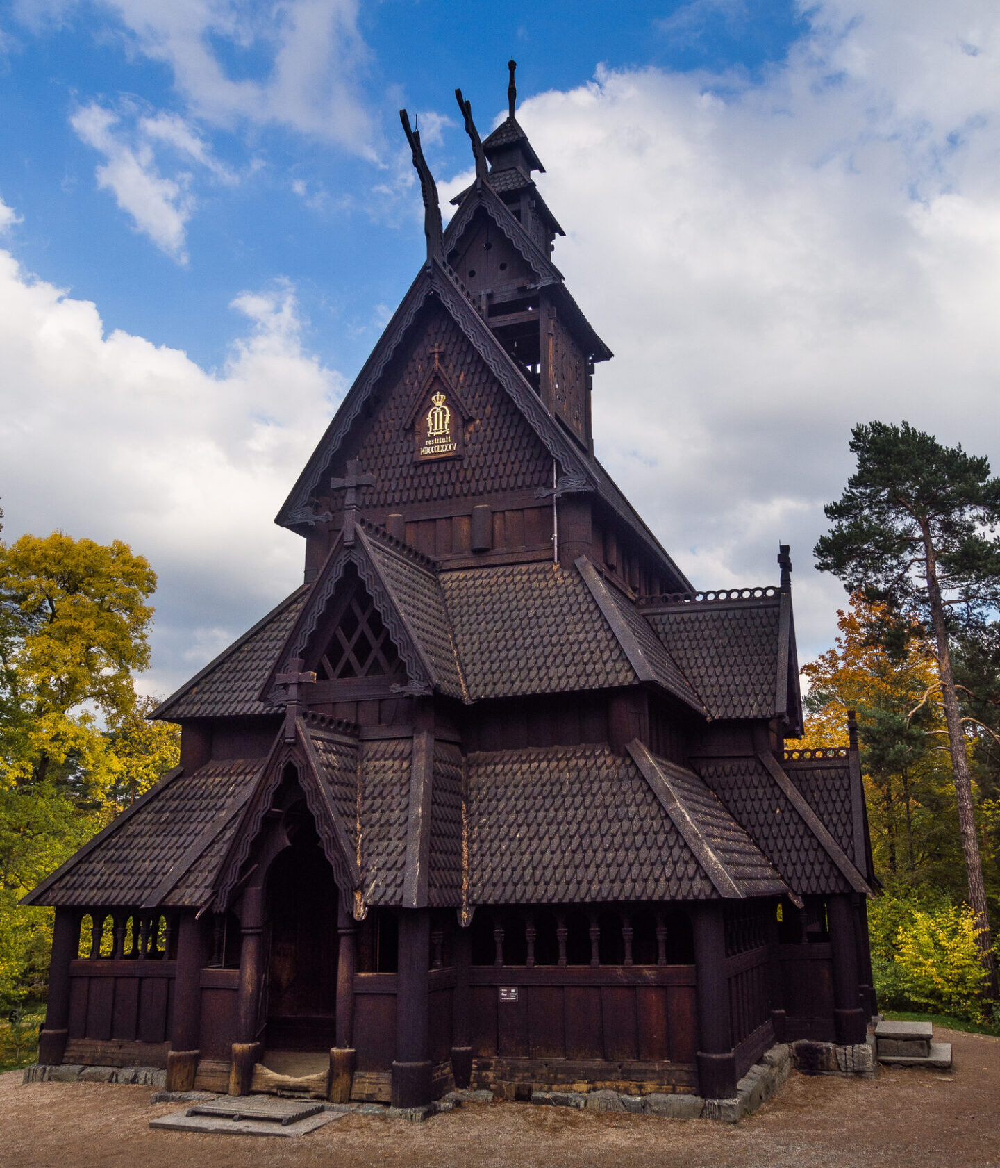 โบสถ์เก่าแก่ภายในพิพิธภัณฑ์ Norsk Folkemuseum (รูปภาพ: iStockphoto)