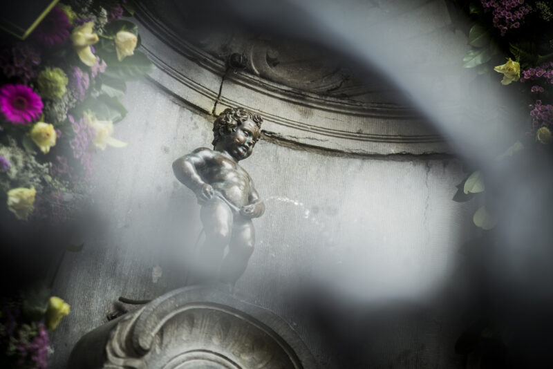Manneken Pis, a sculpture of a child standing and urinating, one of the highlights of Brussels. (Photo: iStockphoto)