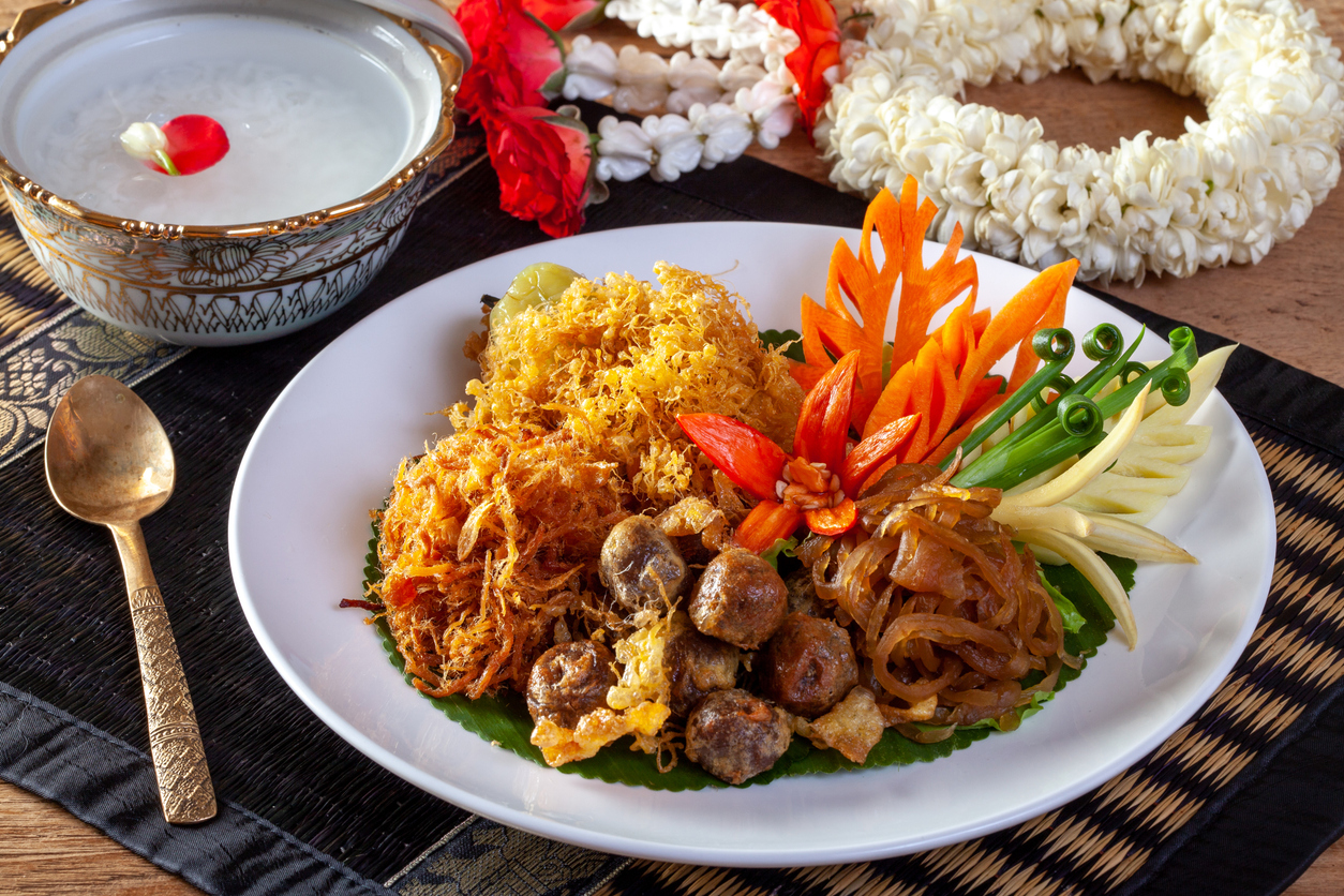 Khao Chae menu (Photo: iStockphoto)