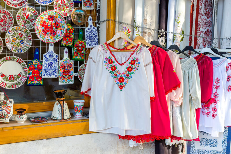 Various kinds of Matyó embroidery (Photo Credit: iStockphoto)