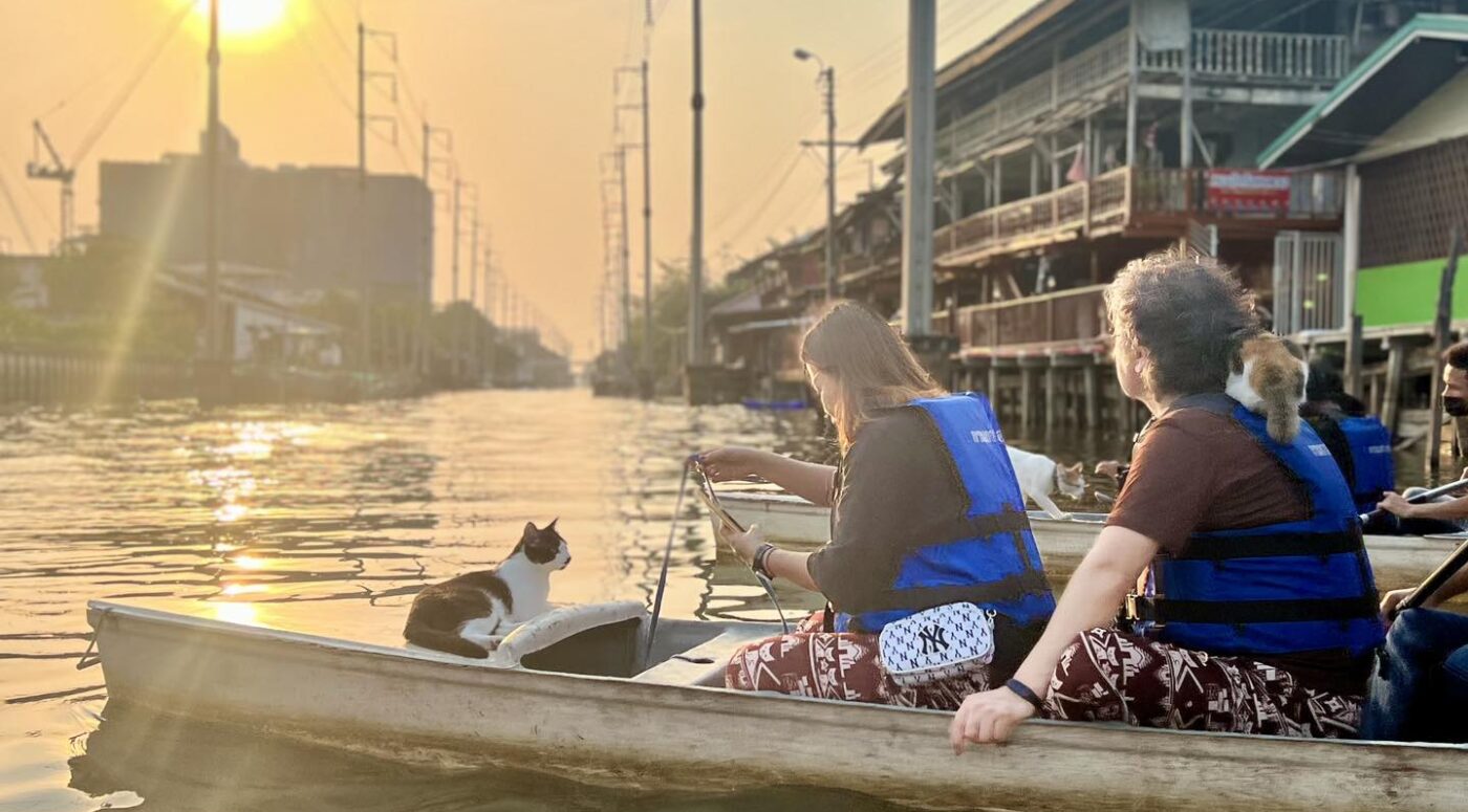 Hua Takhe canal in the afternoon (Photo Credit: Facebook: Huatakhe Cat)