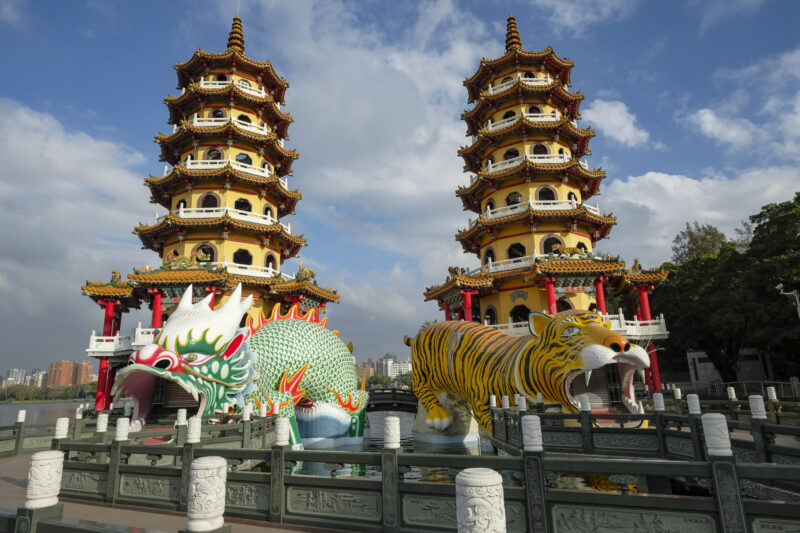 Dragon and Tiger Pagodas (Photo Credit: iStockphoto)