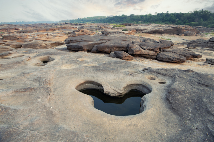 A sandstone erosion shaped like Mickey Mouse (Photo Credit: iStockphoto)