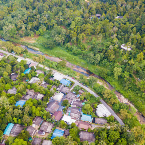 Lush green areas of Nakhon Si Thammarat (Photo Credit: iStockphoto)