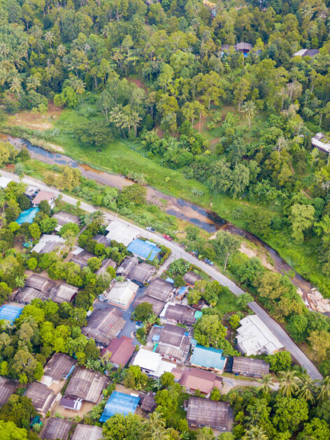 Lush green areas of Nakhon Si Thammarat (Photo Credit: iStockphoto)