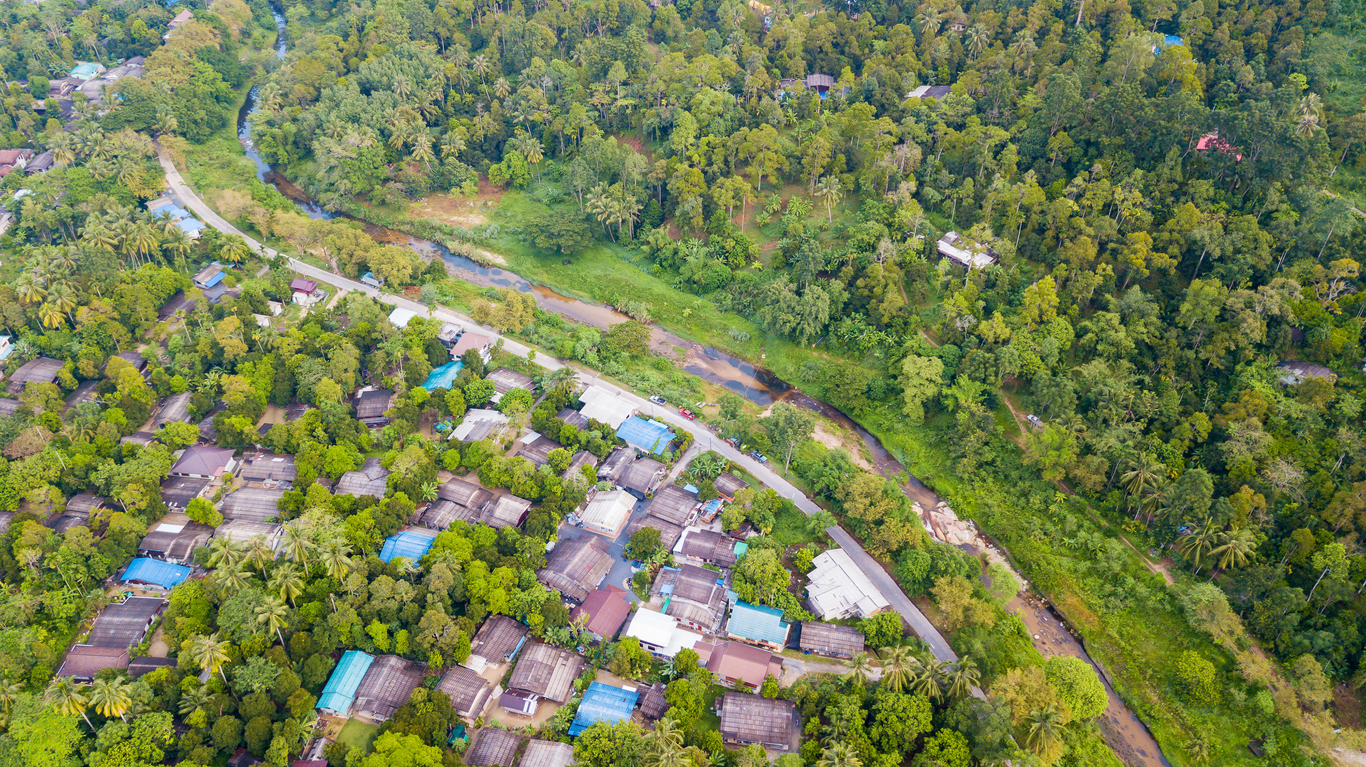 Lush green areas of Nakhon Si Thammarat (Photo Credit: iStockphoto)