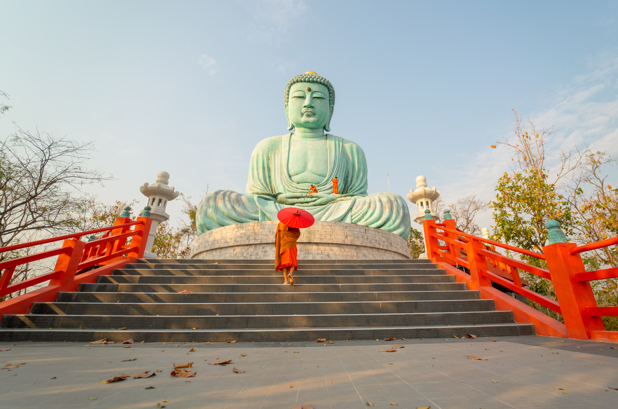 The Big Buddha Daibutsu at Wat Phra That Doi Phra Chan (Photo Credit: iStockphoto)