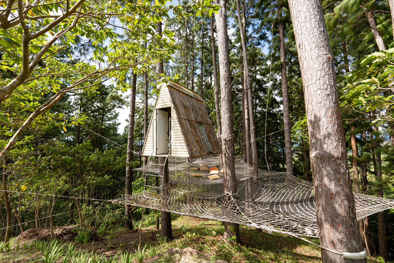 Tree house within Masungi Georeserve (Photo Credit: iStockphoto)