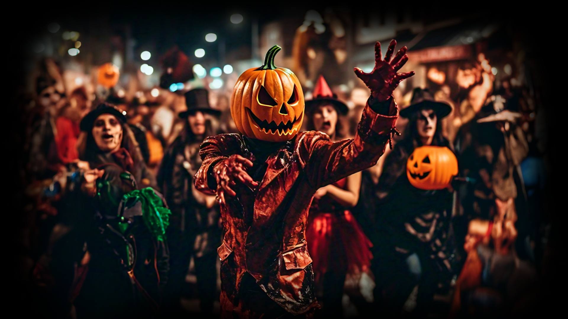 Atmosphere of Halloween nights at The Rocks (Photo Credit: iStockphoto)