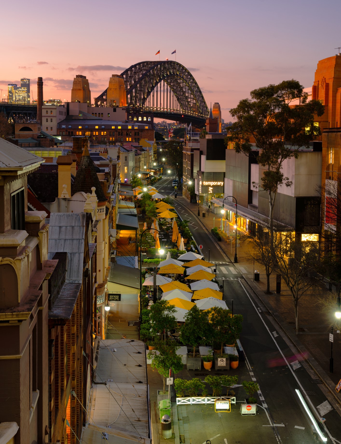 บรรยากาศย่าน The Rocks (เครดิตรูปภาพ: iStockphoto)