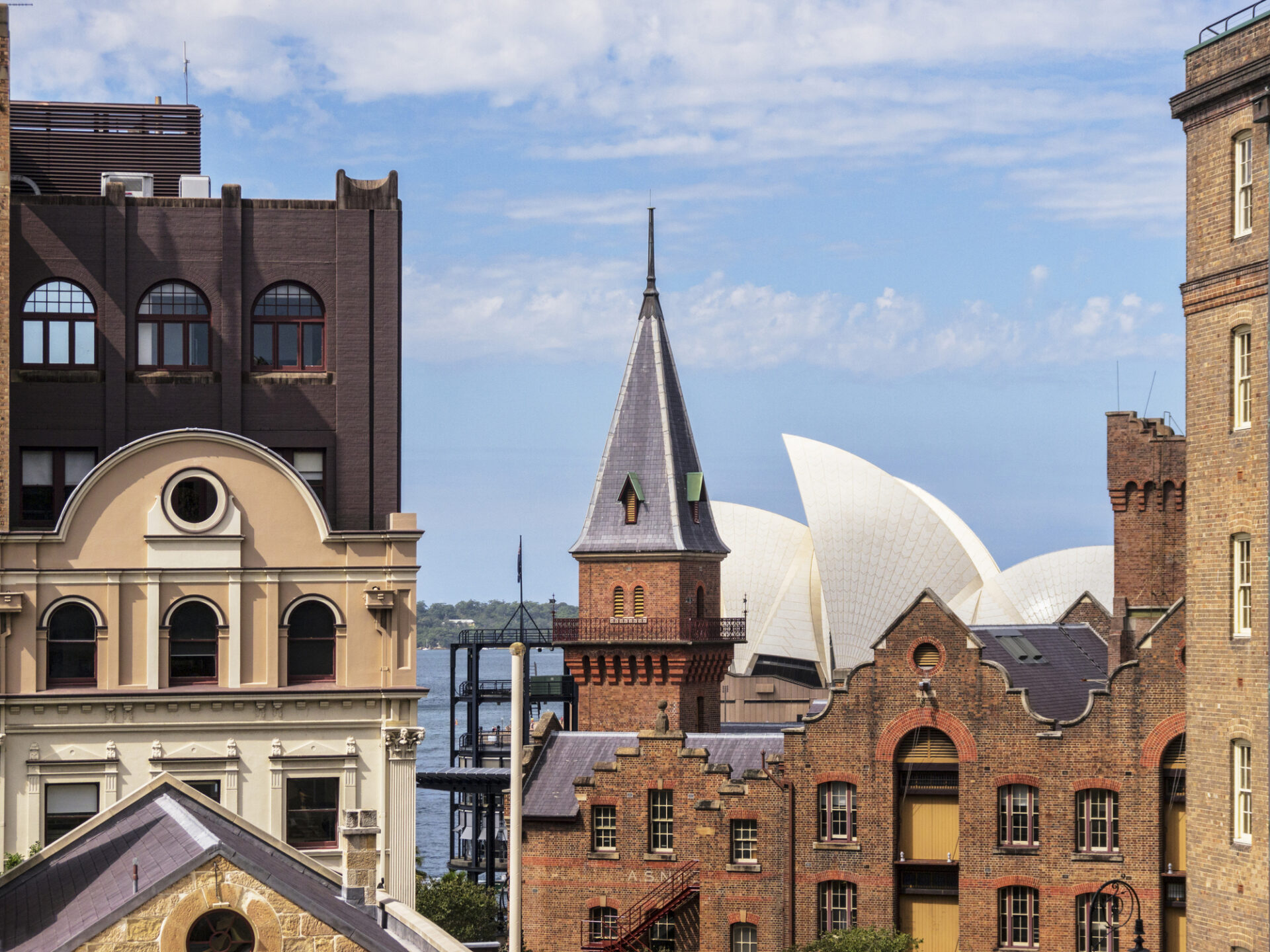 บรรยากาศย่าน The Rocks (เครดิตรูปภาพ: iStockphoto)