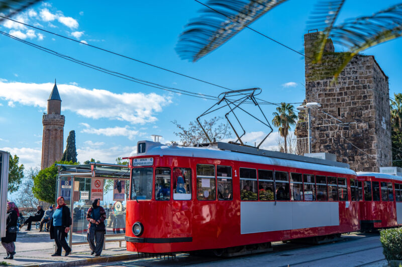 Tram ride in Antalya (Photo Credit: iStockphoto)