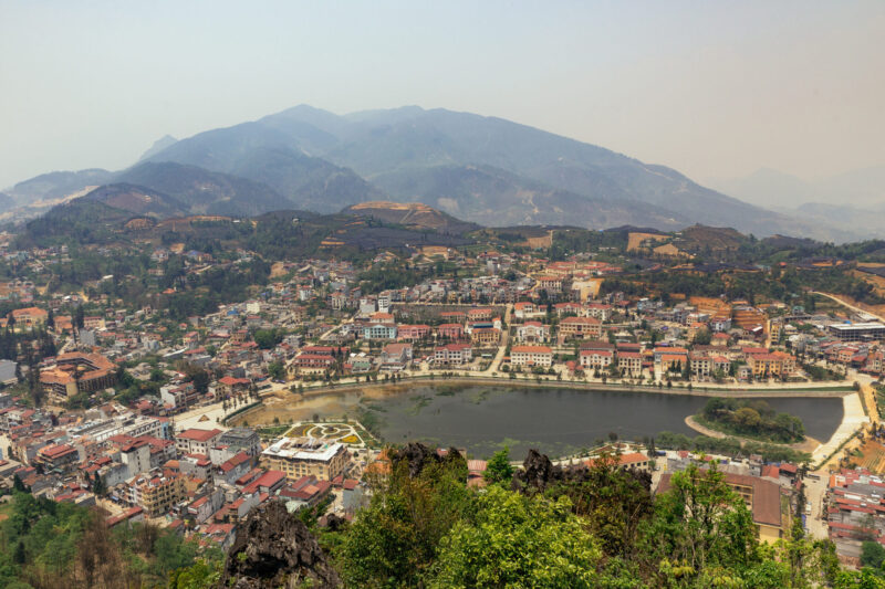 Views of Sapa from Ham Rong Mountain (Photo Credit: iStockphoto)