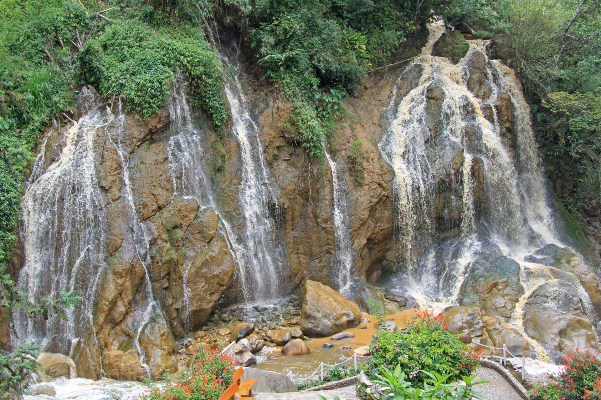 Cat Cat Waterfall, also known as Tien Sa Waterfall (Photo Credit: iStockphoto)