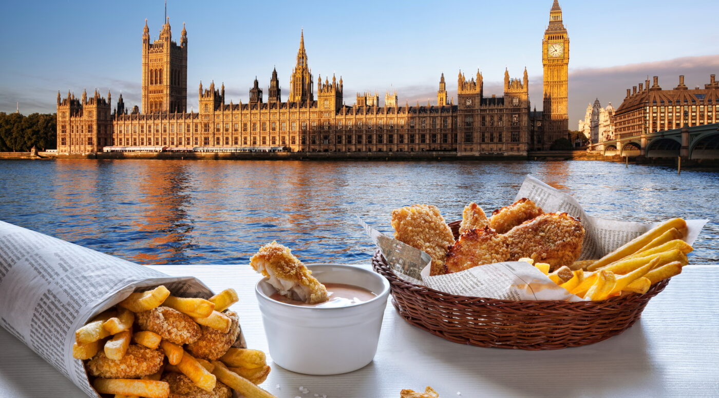 Famous English Fish & Chips (Photo Credit: iStockphoto)