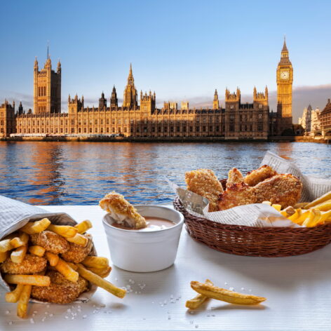 Famous English Fish & Chips (Photo Credit: iStockphoto)