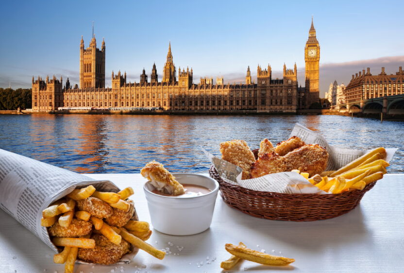 Famous English Fish & Chips (Photo Credit: iStockphoto)