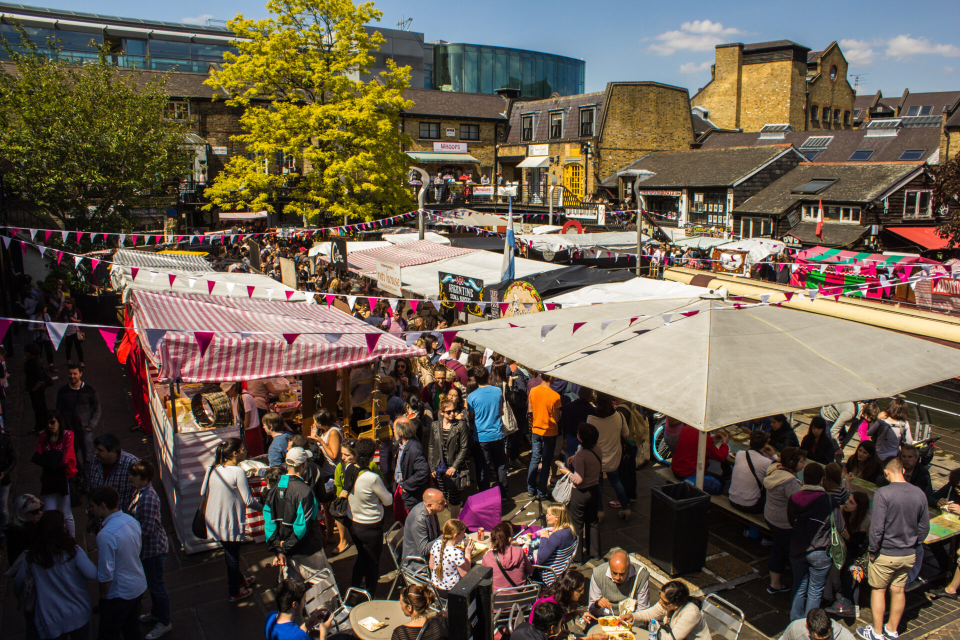 Camden food market during holidays (Photo Credit: iStockphoto)