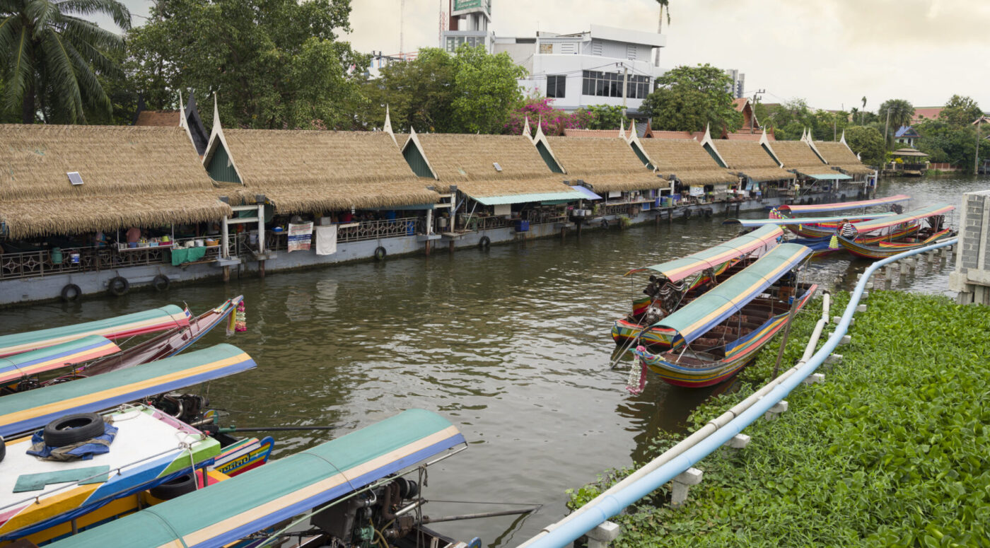 บรรยากาศตลาดน้ำตลิ่งชัน (เครดิตรูปภาพ: iStockphoto)