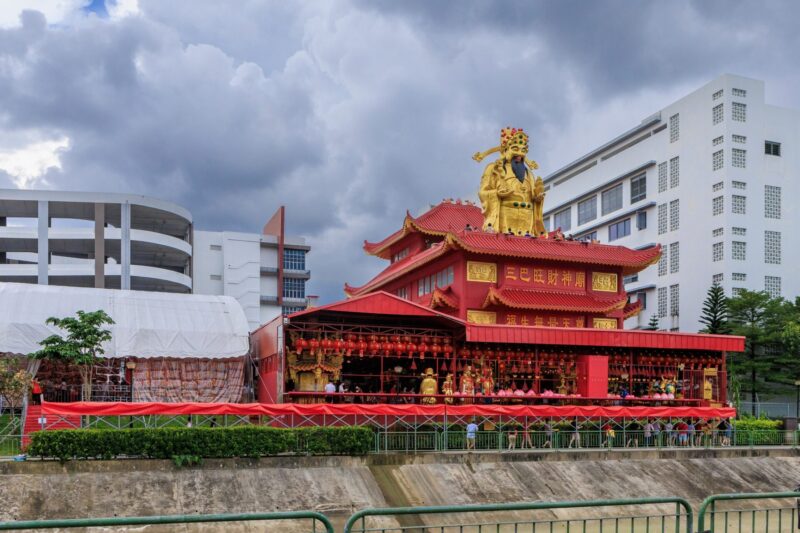 วัดซัมบาวัง (เครดิตรูปภาพ: Facebook: Sembawang God of Wealth Temple)