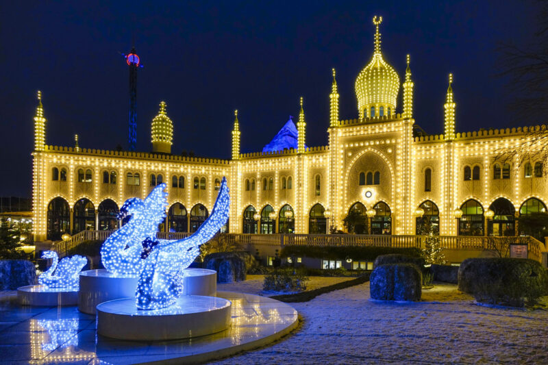 Tivoli Gardens shines brighter than ever during the festive season. (Photo Credit: iStockphoto)