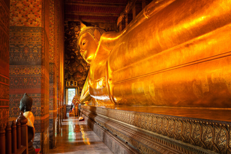 Unseen Thailand, the large reclining Buddha (Photo Credit: iStockphoto)