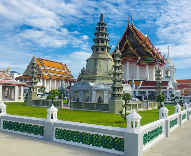 The architecture surrounding the temple (Photo Credit: iStockphoto)