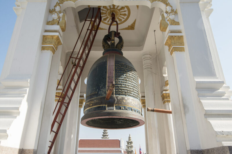 หอระฆัง ที่ได้ชื่อว่ามีระฆังยักษ์ที่ใหญ่ที่สุดในเมืองไทย (เครดิตรูปภาพ: iStockphoto)