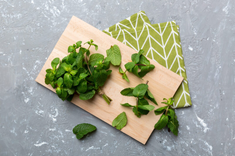 Mint, a fragrant and refreshing kitchen herb, can be found throughout all regions of Thailand. (Photo Credit: iStockphoto)