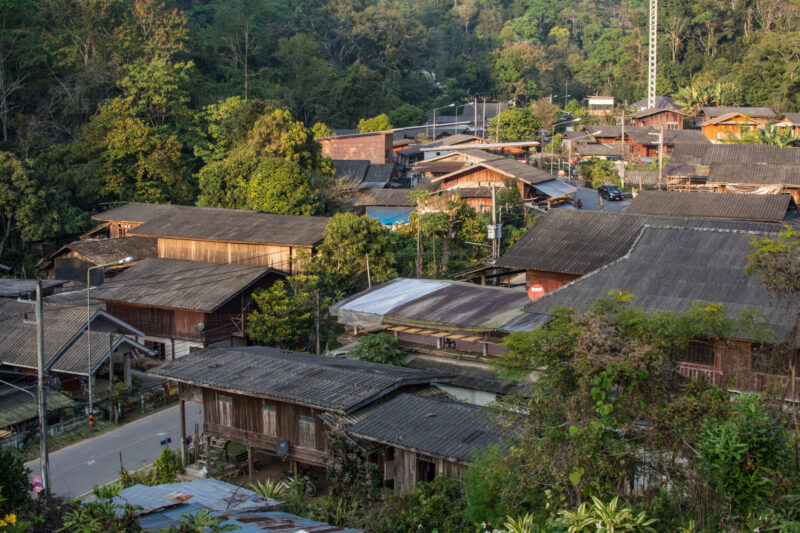 Ban Pang Hai, a peaceful village in the middle of a valley in Doi Saket. (Photo Credit: iStockphoto)