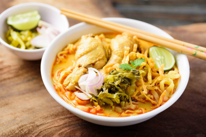 ข้าวซอย (เครดิตรูปภาพ: iStockphoto)