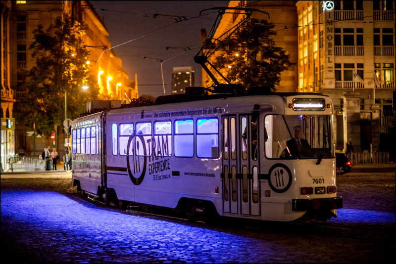 มื้อหรูบนรางประวัติศาสตร์ (เครดิตรูปภาพ: Eric Danhier, visit.brussels)