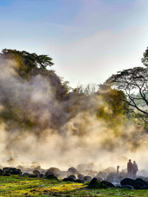 Jae Son Hot Springs is nestled amidst nature’s lush greenery. (Photo Credit: iStockphoto)