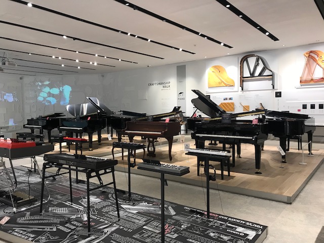 The musical instruments displayed within the museum. (Photo Credit: Tassanee Y.)