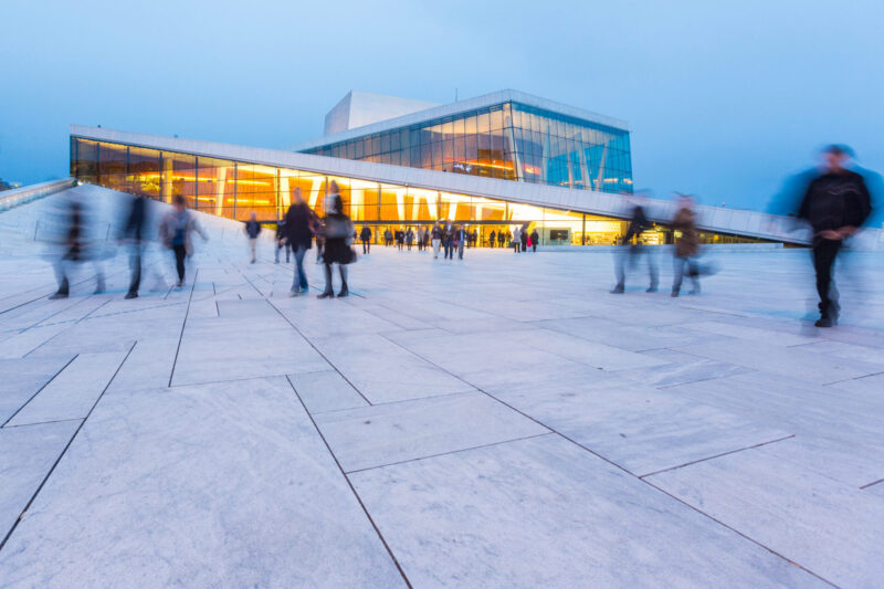 The Oslo Opera House (เครดิตรูปภาพ: iStockphoto)