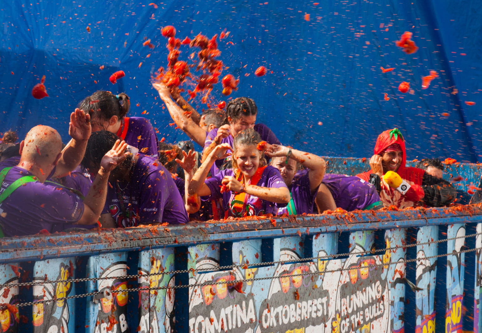 La Tomatina Festival (Photo Credit: iStockphoto)