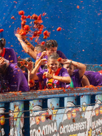เทศกาลสงครามมะเขือเทศ (เครดิตรูปภาพ: iStockphoto)
