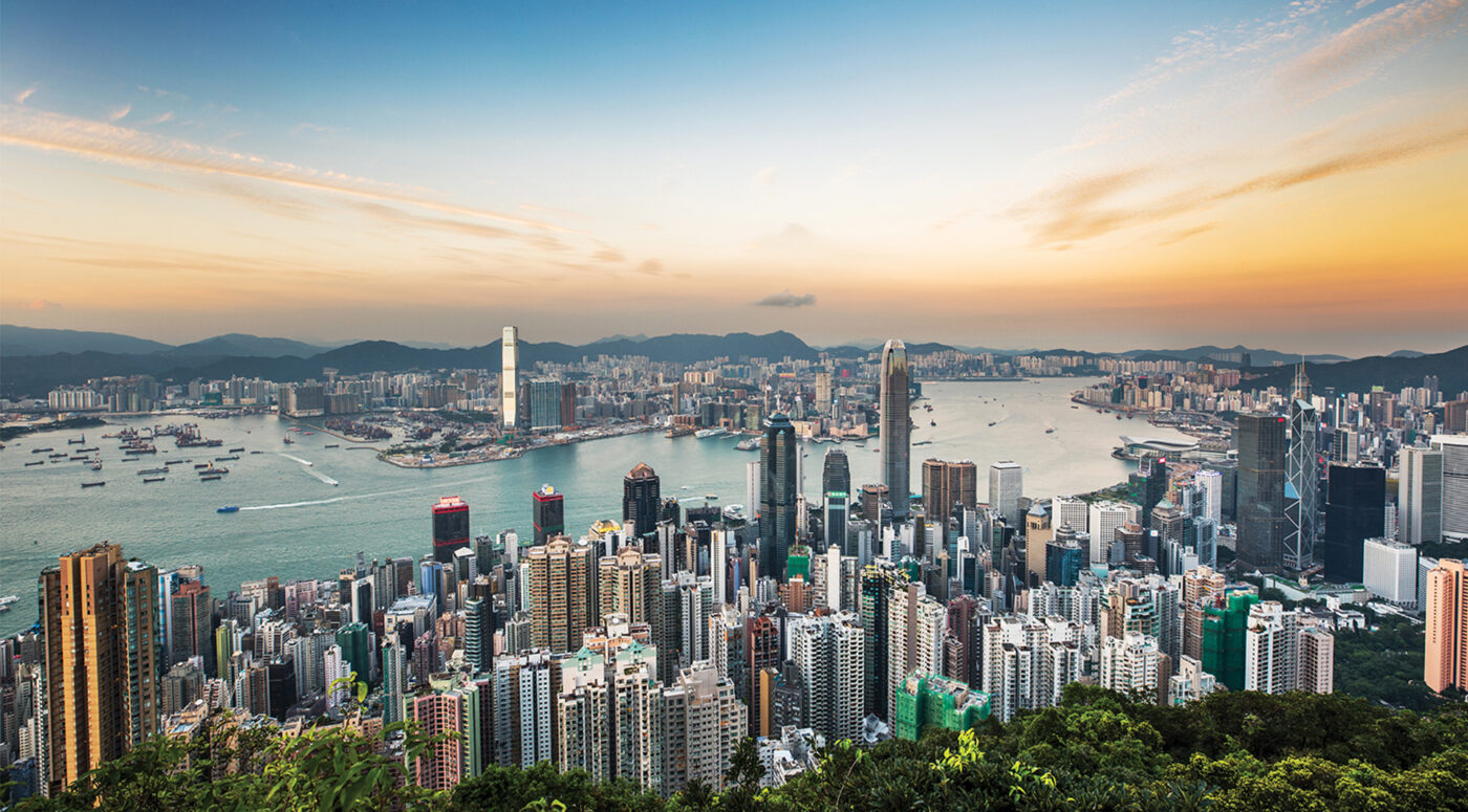 Victoria Harbor in the present day