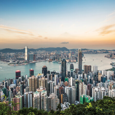 Victoria Harbor in the present day